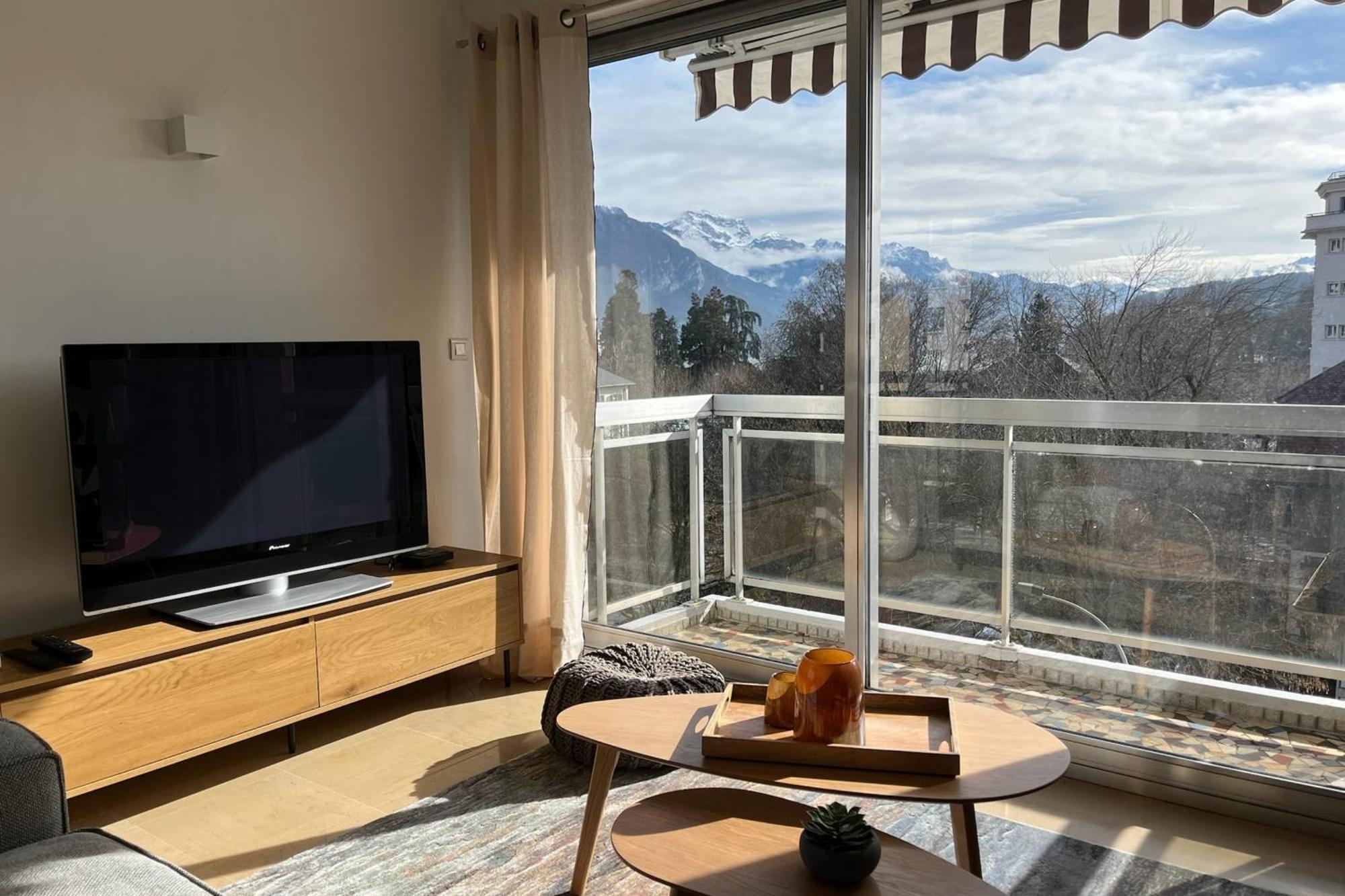 Tournette-Comfortable And Quiet Luxury Apartment Annecy Dış mekan fotoğraf